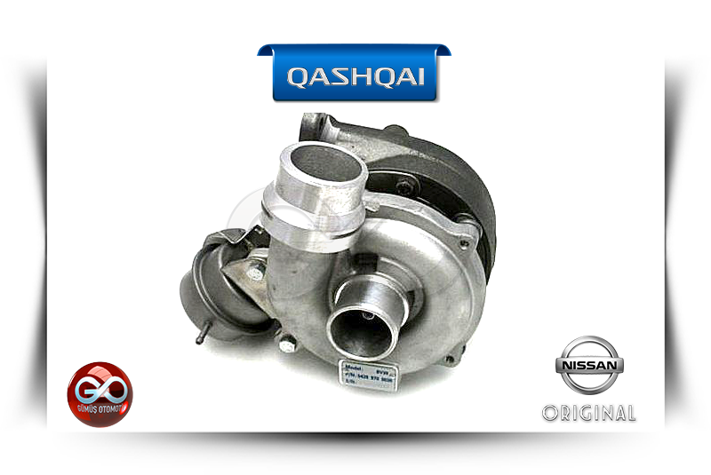 14411-00Q0F<br>KOMPLE TURBO<br>QASHQAI-J10E-K9K-1500 cc DİZEL - Gümüş Otomotiv