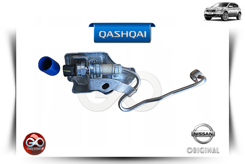 14440-00Q0B<br> EGSOZ GAZI BASINÇ SENSÖRÜ<br> QASHQAI - J10E - MR20DE - 2000 cc DİZEL - Gümüş Otomotiv