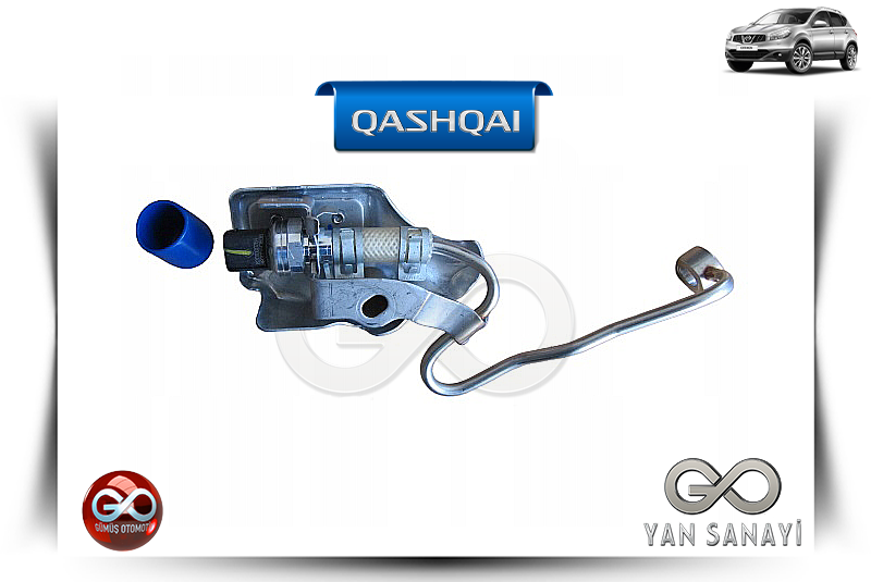 14440-00Q0B<br> EGSOZ GAZI BASINÇ SENSÖRÜ<br> QASHQAI - J10E - MR20DE - 2000 cc DİZEL - Gümüş Otomotiv