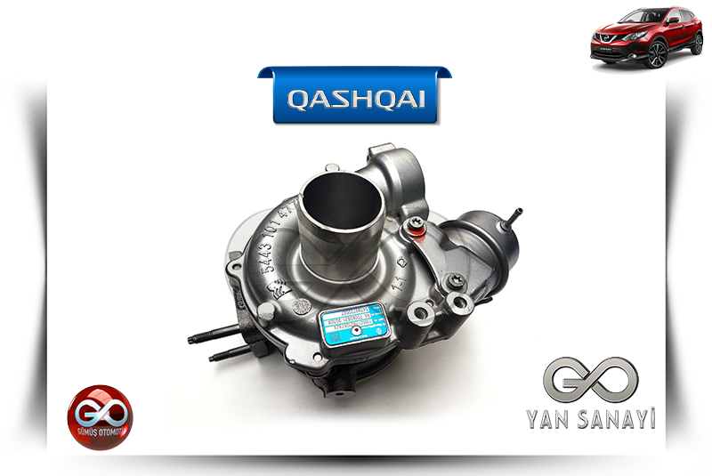 14411-00Q3D<br> KOMPLE TURBO<br> QASHQAI-J11E-R9M-1600 cc DİZEL - Gümüş Otomotiv