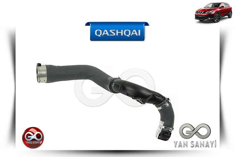 14460-00Q0M<br> INTERCOOLER ANA ÇIKIŞ BORUSU<br> QASHQAI - J11E - HRA2DDT - 1200 cc BENZİNLİ - Gümüş Otomotiv