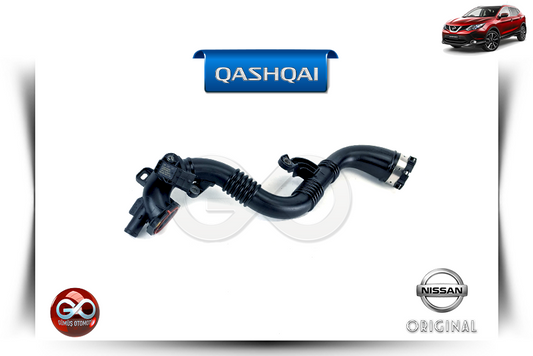14460-00Q1A<br> INTERCOOLER RADYATÖR GİRİŞ BORUSU<br> QASHQAI - J11E - HRA2DDT - 1200 cc BENZİNLİ - Gümüş Otomotiv