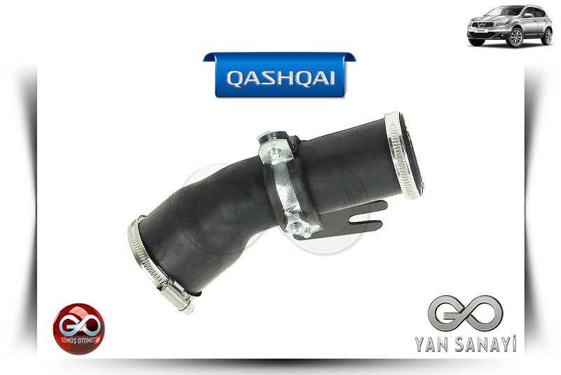 14460-JG70A<br> INTERCOOLER RADYATÖR GİRİŞ BORUSU<br> QASHQAI - J10E - MR20DE - 2000 cc DİZEL - Gümüş Otomotiv