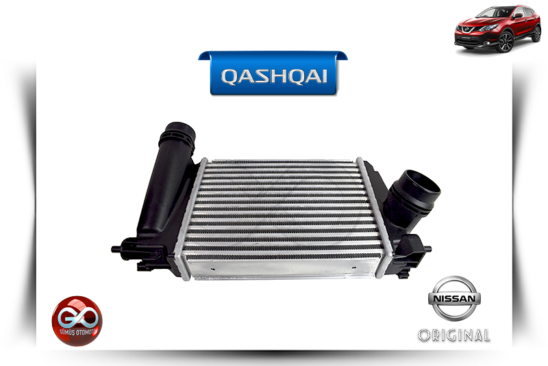 14461-4ED0A<br> INTERCOOLER RADYATÖR<br> QASHQAI - J11E - HRA2DDT - 1200 cc BENZİNLİ - Gümüş Otomotiv