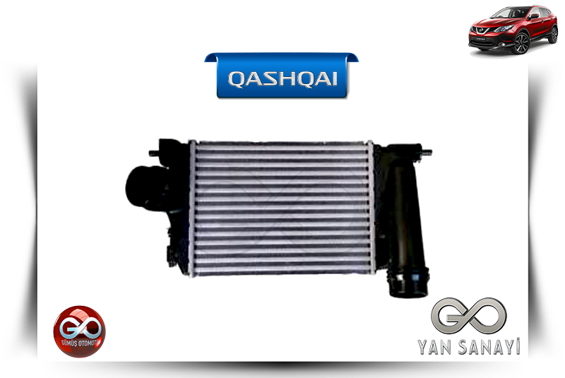 14461-4ED0A<br> INTERCOOLER RADYATÖR<br> QASHQAI - J11E - HRA2DDT - 1200 cc BENZİNLİ - Gümüş Otomotiv