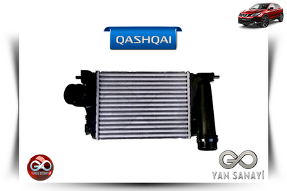 Intercooler radyatör; ön ızgara lamelli, siyah yan parçalı, bağlantı borulu