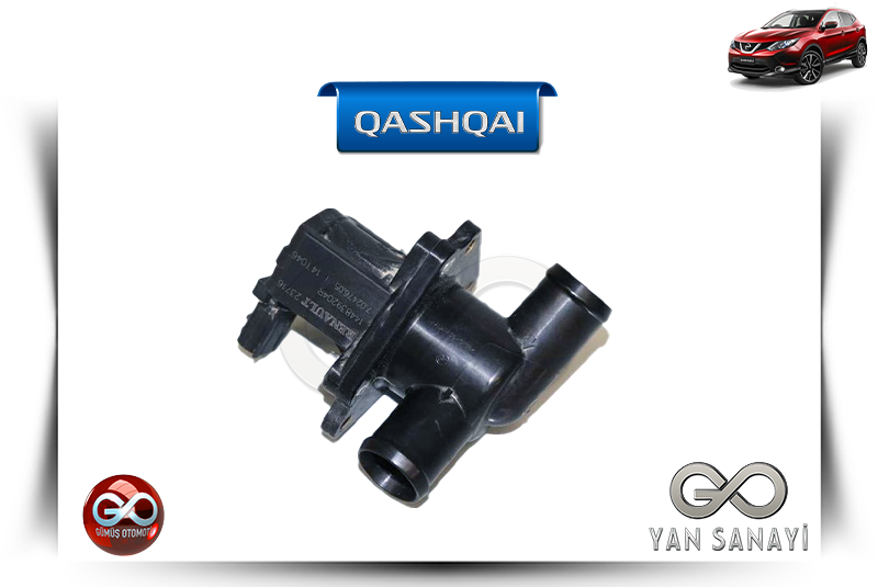 14483-00Q0B<br> INTERCOOLER BASINÇ VANASI<br> QASHQAI - J11E - HRA2DDT - 1200 cc BENZİNLİ - Gümüş Otomotiv