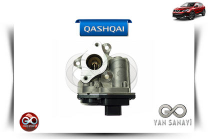 EGR gaz dönüşüm vanası, metal gövdeli; elektrik fişli QASHQAI/Nissan uyumlu