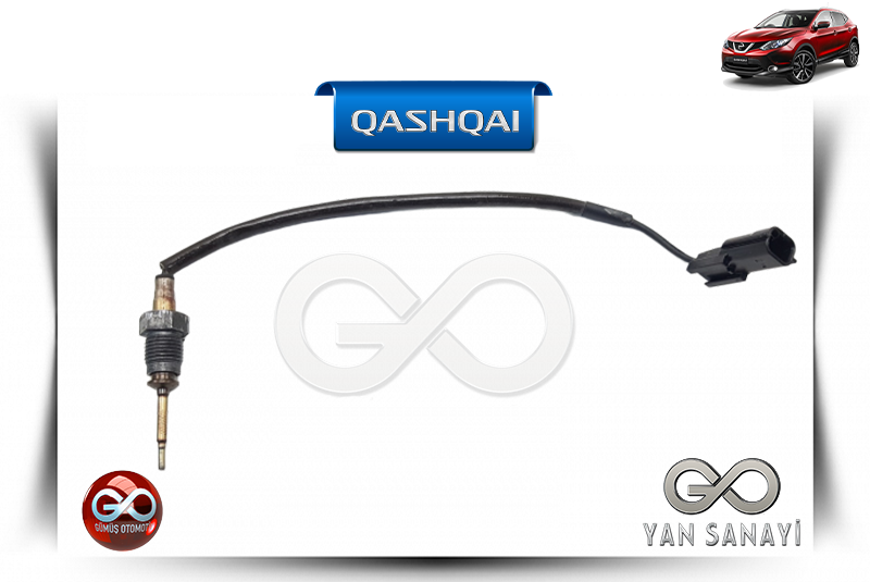 14730-00QAA<br> EKSOZ GAZI SICAKLIK SENSÖRÜ<br> QASHQAI-J11E-K9K-1500 cc DİZEL - Gümüş Otomotiv