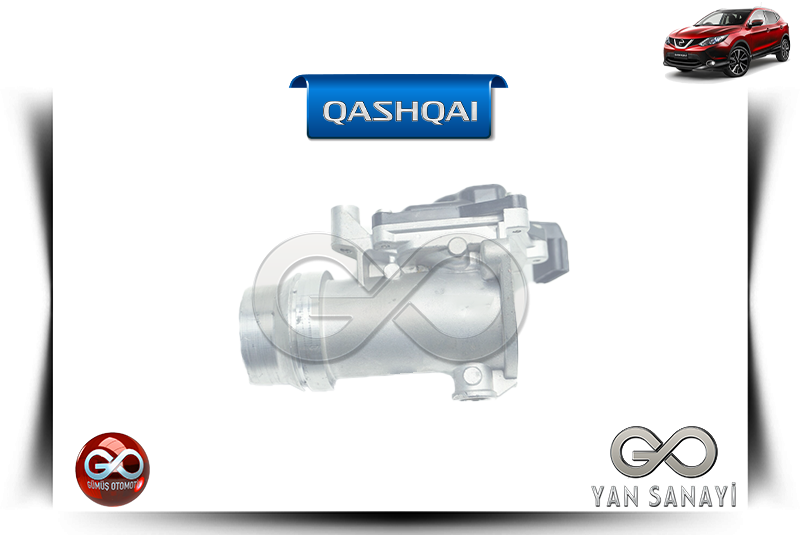 147B0-00Q0C<br> VAKUM POMPASI - EGR VALF<br> QASHQAI-J11E-K9K-1500 cc DİZEL - Gümüş Otomotiv