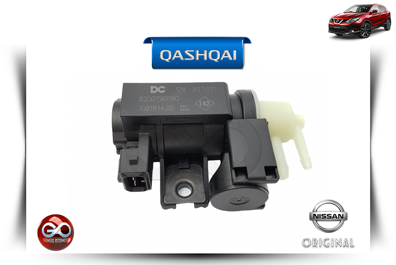 14956-00Q1M<br> VAKUM SELENOİD VALF<br> QASHQAI-J11E-K9K-1500 cc DİZEL - Gümüş Otomotiv