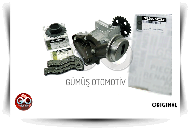 15030-00Q0C<br>YAĞ POMPASI KİTİ<br>QASHQAI - J10E - K9K - 1500 cc DİZEL - Gümüş Otomotiv