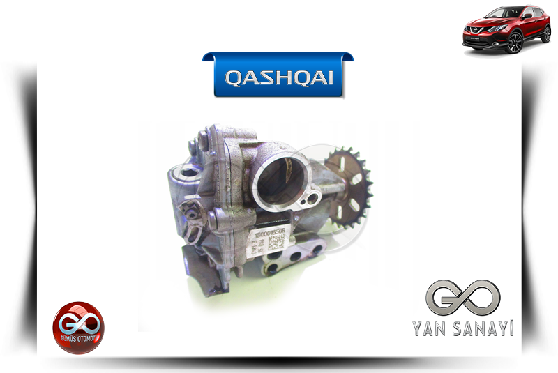 15010-00Q2C<br> YAĞ POMPASI<br> QASHQAI-J11E-R9M-1600 cc DİZEL - Gümüş Otomotiv