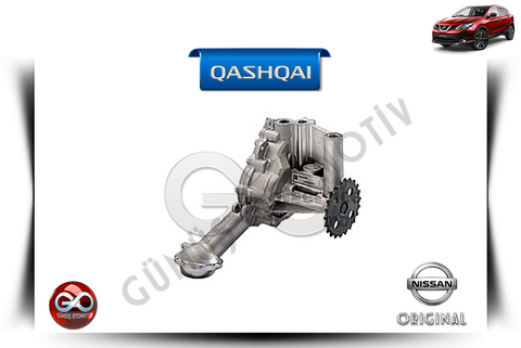 15010-00Q2H<br> KOMPLE YAĞ POMPASI<br> QASHQAI-J11E-K9K-1500 cc DİZEL - Gümüş Otomotiv