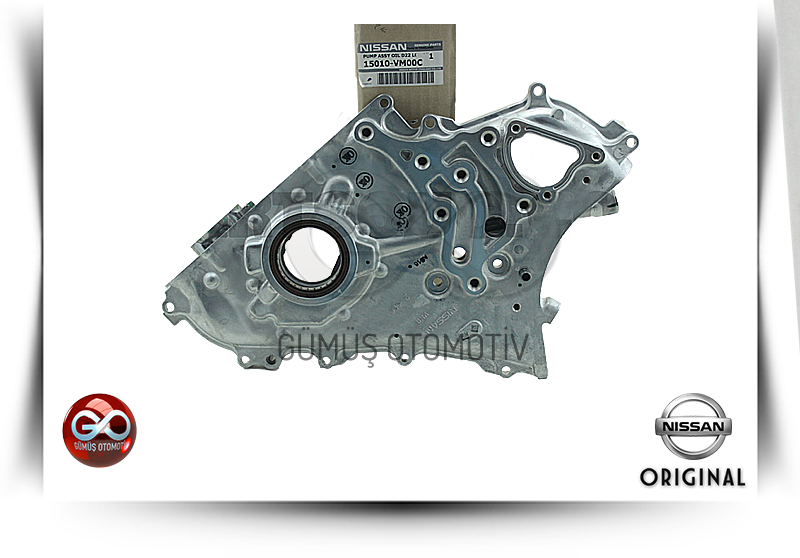 15010-VK500<br>KOMPLE YAĞ POMPASI<br>PICK UP = ND22 = YD25DDTI = 2500 cc = DİZEL - Gümüş Otomotiv