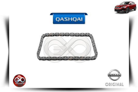 15041-00Q0J<br> YAĞ POMPA ZİNCİRİ<br> QASHQAI-J11E-R9M-1600 cc DİZEL - Gümüş Otomotiv