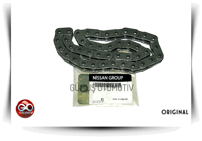 15041-00QAF<br>YAĞ POMPASI ZİNCİRİ<br>QASHQAI-J10E-K9K-1500 cc  DİZEL - Gümüş Otomotiv