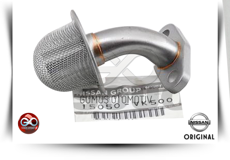 15050-VK500<br>YAĞ KARTER SÜZGEÇİ<br>PICK UP = ND22 = YD25DDTI = 2500 cc = DİZEL - Gümüş Otomotiv