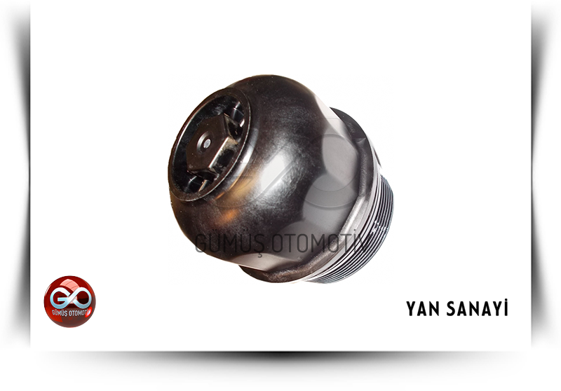 15201-VK500<br>YAĞ FİLTRESİ HAZNE KAPAĞI<br>PICK UP = ND22 = YD25DDTI = 2500 cc = DİZEL - Gümüş Otomotiv