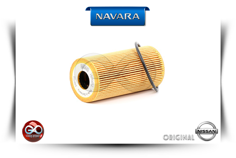 15208-00Q1G<br>YAĞ FİLTRESİ<br>NAVARA>>D23 >>YS23>>2300 cc >>DİZEL - Gümüş Otomotiv