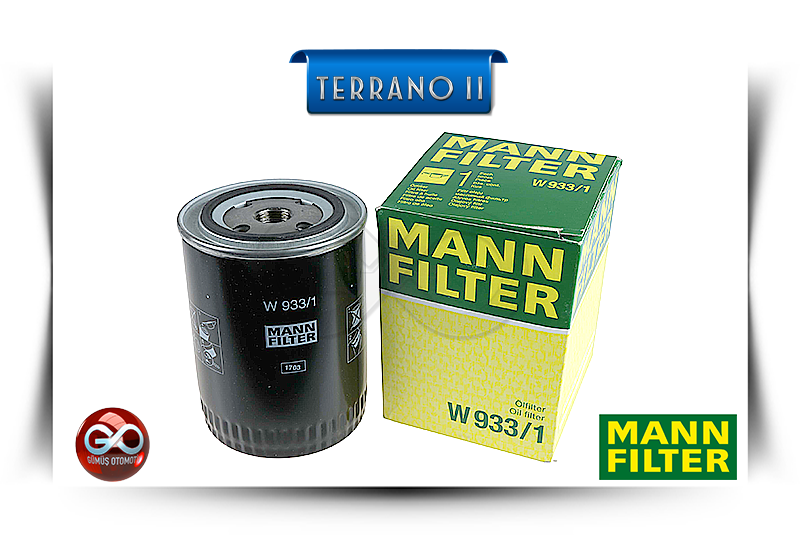 15208-20N10<br>YAĞ FİLTRESİ<br> TERRANO II | R20 | TD27TI | 2700 CC TURBO DİZEL - Gümüş Otomotiv