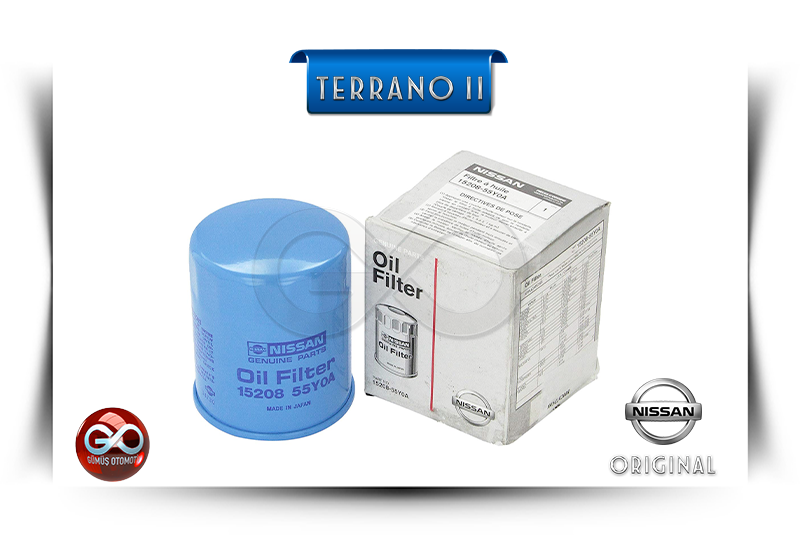 15208-20N10<br>YAĞ FİLTRESİ<br> TERRANO II | R20 | TD27TI | 2700 CC TURBO DİZEL - Gümüş Otomotiv