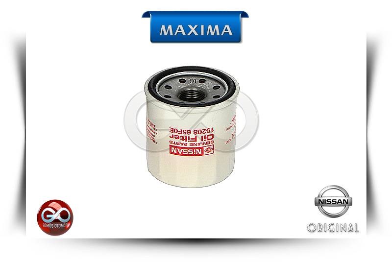 15208-31U00<br>YAĞ FİLTRESİ<br>MAXIMA = A32 = VQ20DE = 2000 cc = BENZİNLİ - Gümüş Otomotiv