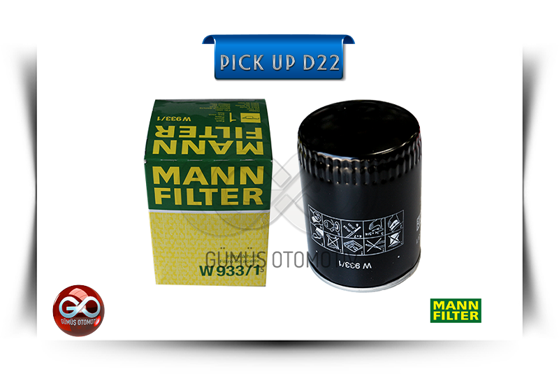 15208-43G00<br>YAĞ FİLTRESİ<br>PICK UP>>D22>>TD27>>2700 cc  DİZEL - Gümüş Otomotiv
