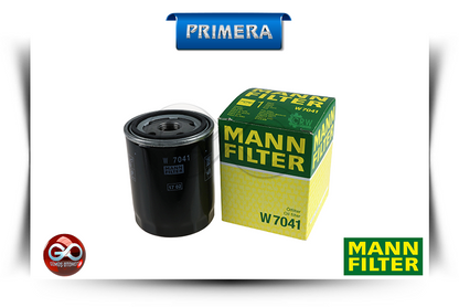 Yağ filtresi; MANN FILTER sarı kutulu ve siyah metal kartuş