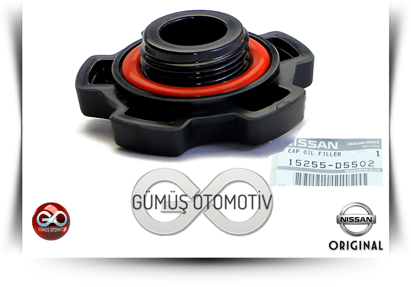 15255-D5501<br>MOTOR YAĞ KOYMA KAPAĞI<br>PICK UP>>D22>>TD27>>2700 cc  DİZEL - Gümüş Otomotiv