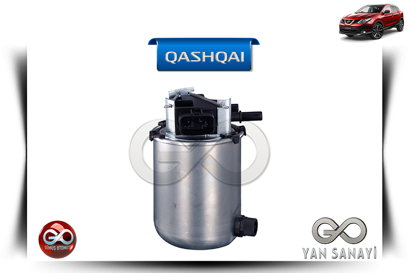 16400-4EA1A<br> MAZOT FİLTRESİ<br> QASHQAI-J11E-R9M-1600 cc DİZEL - Gümüş Otomotiv