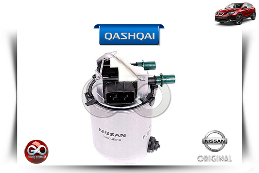 16400-4EA1B<br> MAZOT FİLTRESİ "2. VERSİYON"<br> QASHQAI-J11E-K9K-1500 cc DİZEL - Gümüş Otomotiv