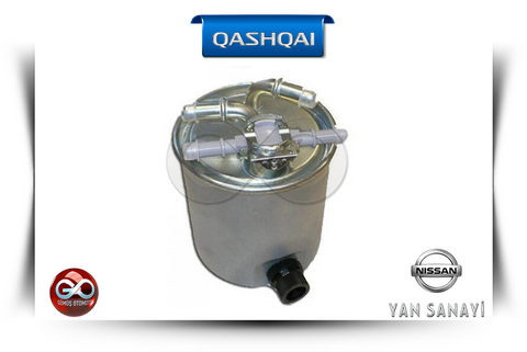 16400-JD50A <br>MAZOT FİLTRESİ "SENSÖRSÜZ"<br>QASHQAI-J10E-K9K-1500 cc  DİZEL - Gümüş Otomotiv
