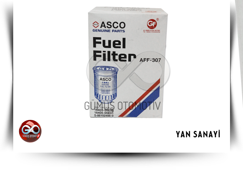 16403-59E00<br>MAZOT FİLTRESİ<br>PICK UP = ND22 = YD25DDTI = 2500 cc = DİZEL - Gümüş Otomotiv