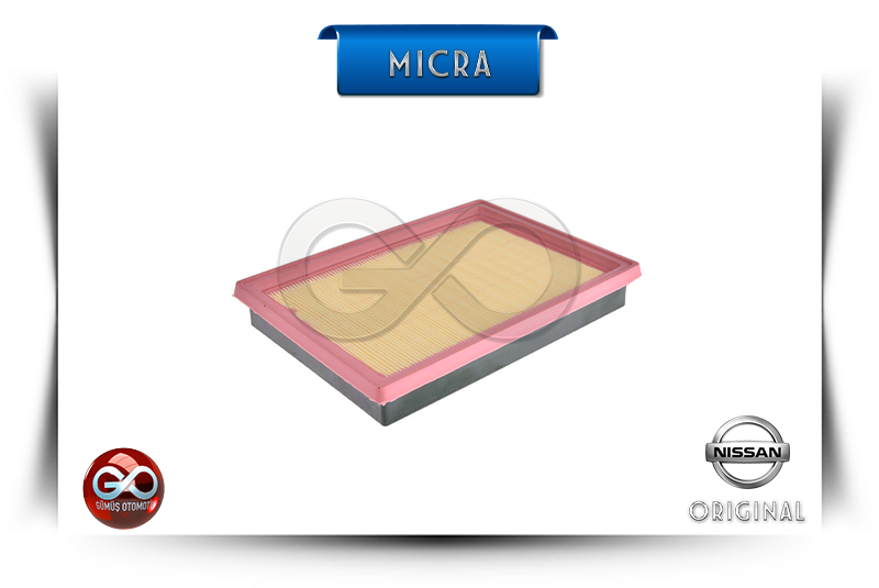 16546-1HC2A<br>HAVA FİLTRESİ<br>MICRA >>K13E>>HR12DE >>1200 cc>>BENZİNLİ - Gümüş Otomotiv