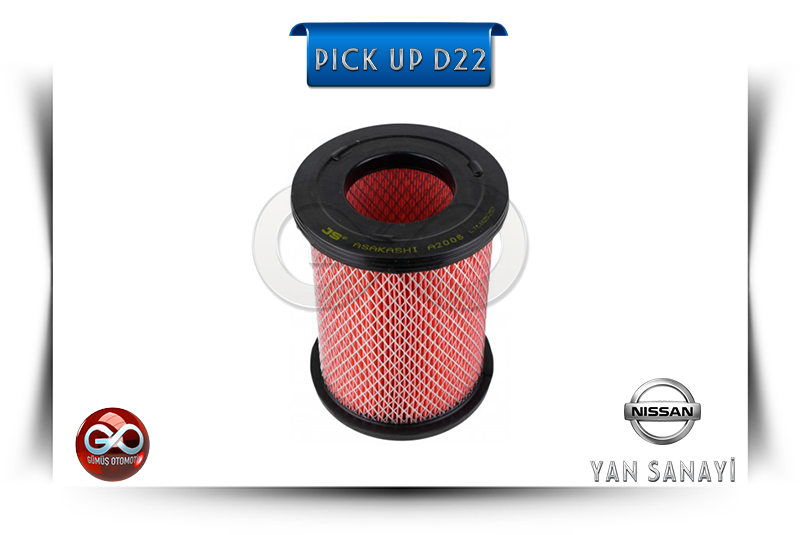 16546-2S600<br>HAVA FİLTRESİ<br>PICK UP = D22 = TD27 = 2700 cc = DİZEL - Gümüş Otomotiv
