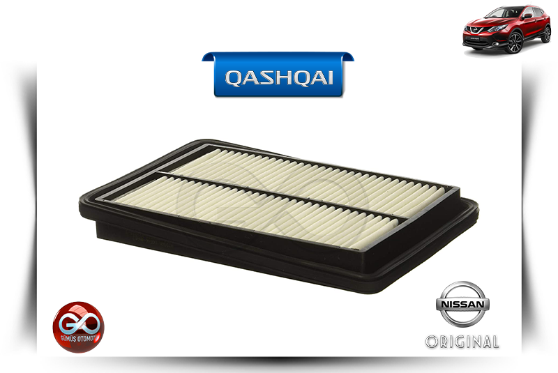 16546-4BA1A<br> HAVA FİLTRESİ<br> QASHQAI-J11E-K9K-1500 cc DİZEL - Gümüş Otomotiv