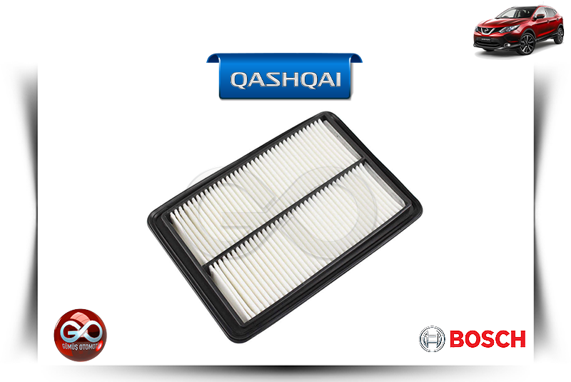 16546-4BA1A<br> HAVA FİLTRESİ<br> QASHQAI-J11E-K9K-1500 cc DİZEL - Gümüş Otomotiv