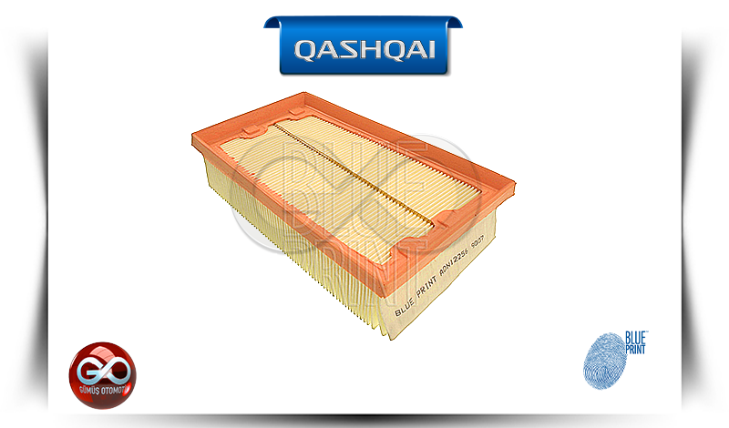 16546-JD20A<br> HAVA FİLTRESİ<br>QASHQAI - J10E - MR20DE - 2000 cc DİZEL - Gümüş Otomotiv