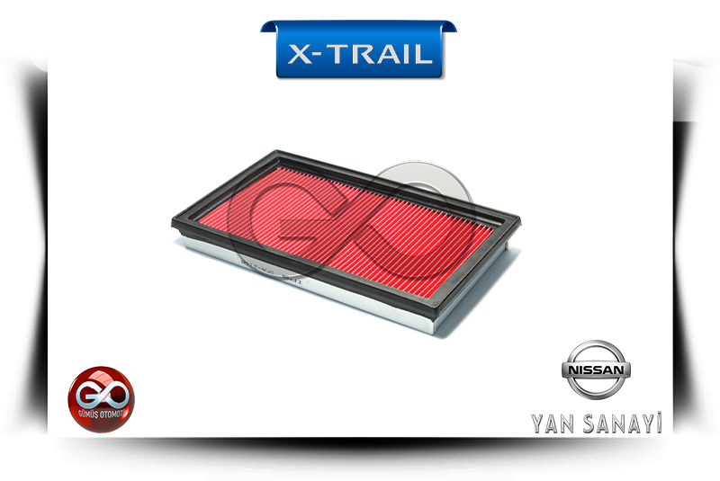 16546-V0100<br>HAVA FİLTRESİ<br>X-TRAIL = T30 = QR20DE = 2000 cc = BENZİNLİ - Gümüş Otomotiv