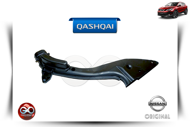 16554-4EA0A<br> HAVA FİLTRE EMİŞ BORUSU<br> QASHQAI-J11E-K9K-1500 cc DİZEL - Gümüş Otomotiv