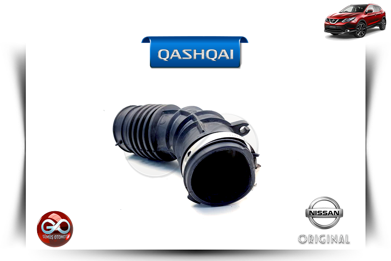 16576-4EA0A<br> HAVA FİLTRE EMİŞ BORUSU<br> QASHQAI-J11E-K9K-1500 cc DİZEL - Gümüş Otomotiv