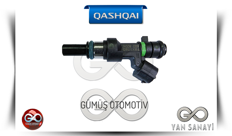 16600-ED000<br>BENZİN ENJEKTÖRÜ<br>QASHQAI | J10E | HR16DE | 1600 cc  BENZİNLİ - Gümüş Otomotiv