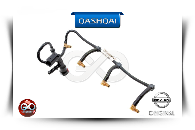 16671-00QAK<br>MAZOT GERİ DÖNÜŞ BORUSU<br>QASHQAI-J10-K9K-1500 cc  DİZEL - Gümüş Otomotiv