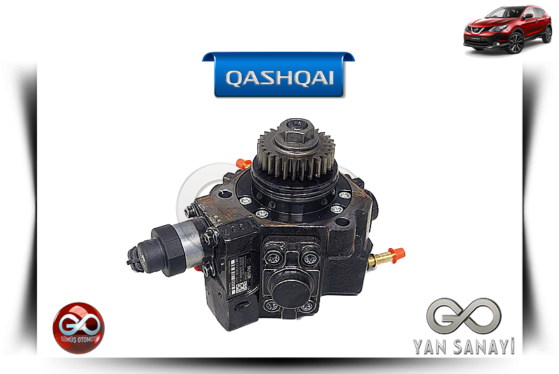 16700-00Q1T<br> MAZOT POMPASI<br> QASHQAI-J11E-R9M-1600 cc DİZEL - Gümüş Otomotiv