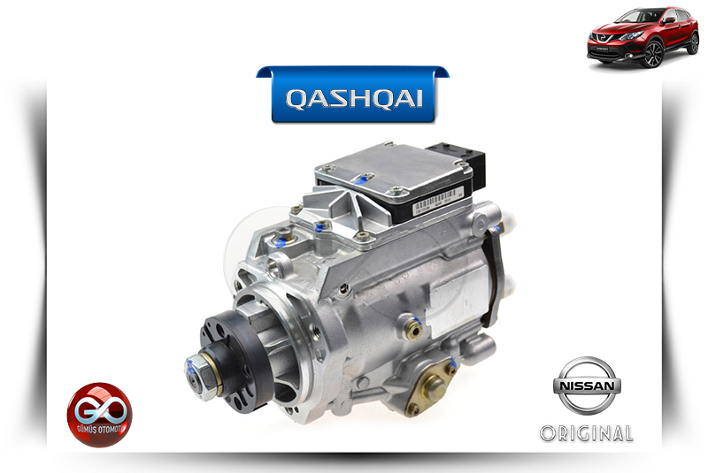 16700-00Q1V<br> MAZOT POMPASI<br> QASHQAI-J11E-K9K-1500 cc DİZEL - Gümüş Otomotiv