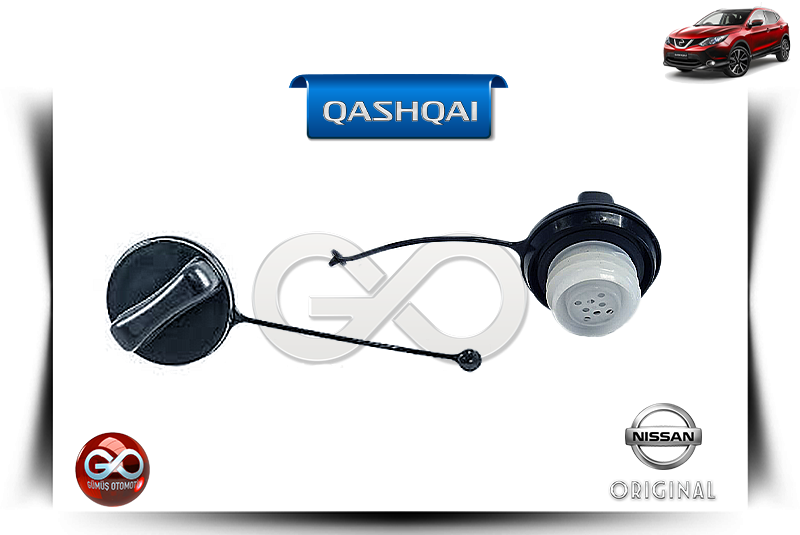 17251-4EA0A<br> MAZOT DEPO DOLUM KAPAĞI<br> QASHQAI-J11E-R9M-1600 cc DİZEL - Gümüş Otomotiv