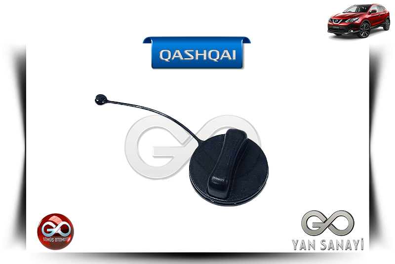 17251-4EA0A<br> MAZOT DEPO DOLUM KAPAĞI<br> QASHQAI-J11E-K9K-1500 cc DİZEL - Gümüş Otomotiv