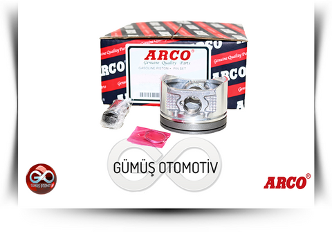12010-5M385<br>PİSTON=0.50=TAKIM<br>ALMERA = N16E = QG15DE = 1500 cc = BENZİNLİ - Gümüş Otomotiv
