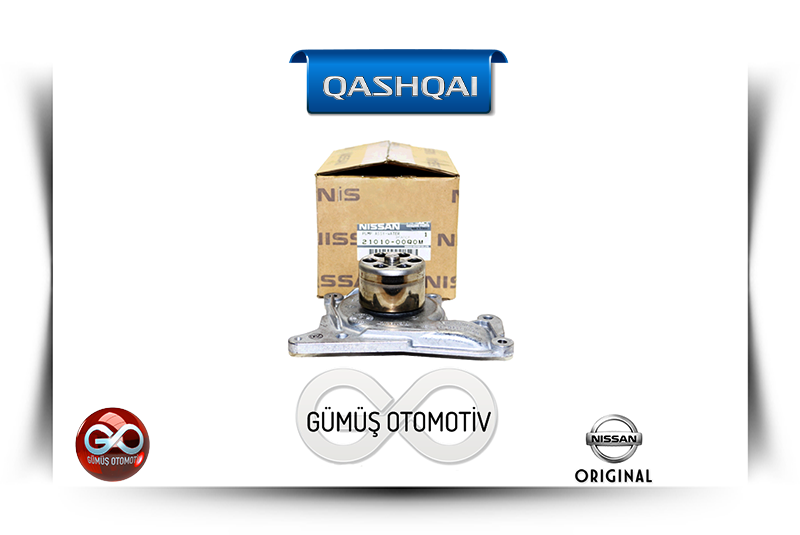 21010-00Q0M<br>DEVİRDAİM "SU POMPASI-2. VRSYN"<br>QASHQAI-J10E-K9K-1500 cc DİZEL - Gümüş Otomotiv